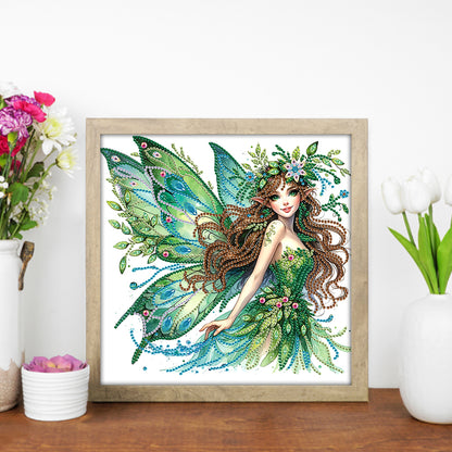Elf Fairy - Special Shaped Drill Diamond Painting 30*30CM