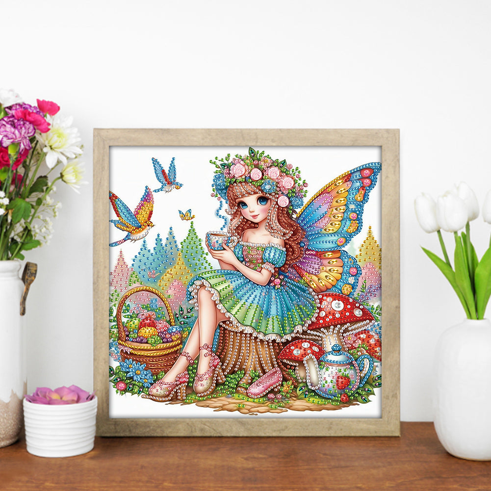 Elf Fairy - Special Shaped Drill Diamond Painting 30*30CM