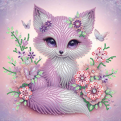 Fox - Special Shaped Drill Diamond Painting 30*30CM
