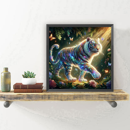 Tiger - Full Round Drill Diamond Painting 30*30CM