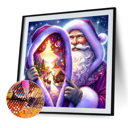 Santa Claus - Full Square Drill Diamond Painting 40*40CM