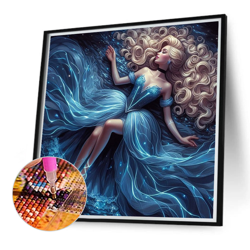 Princess Cindy - Full Round Drill Diamond Painting 40*40CM