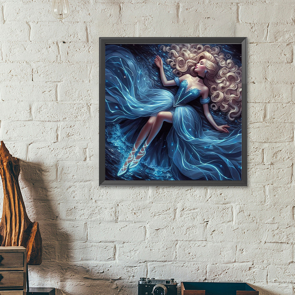 Princess Cindy - Full Round Drill Diamond Painting 40*40CM