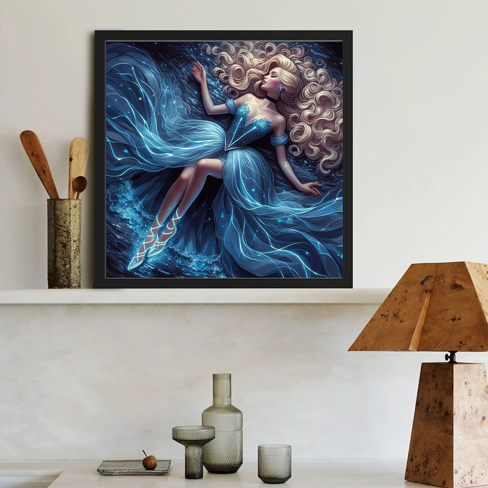 Princess Cindy - Full Round Drill Diamond Painting 40*40CM