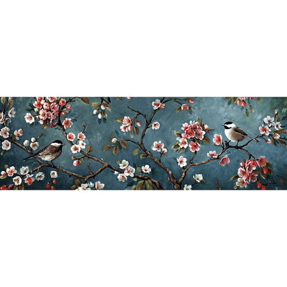Flower And Bird Painting - Full Square Drill Diamond Painting 80*30CM