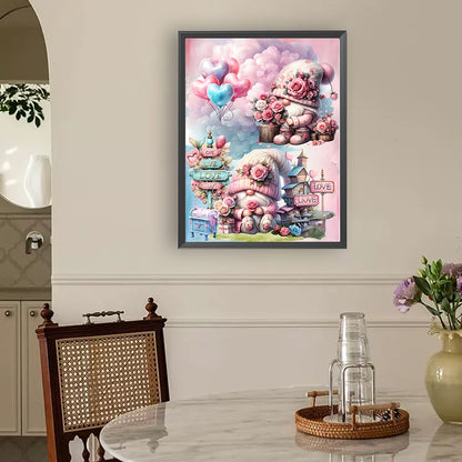 Flower Goblin - Full Round Drill Diamond Painting 30*40CM