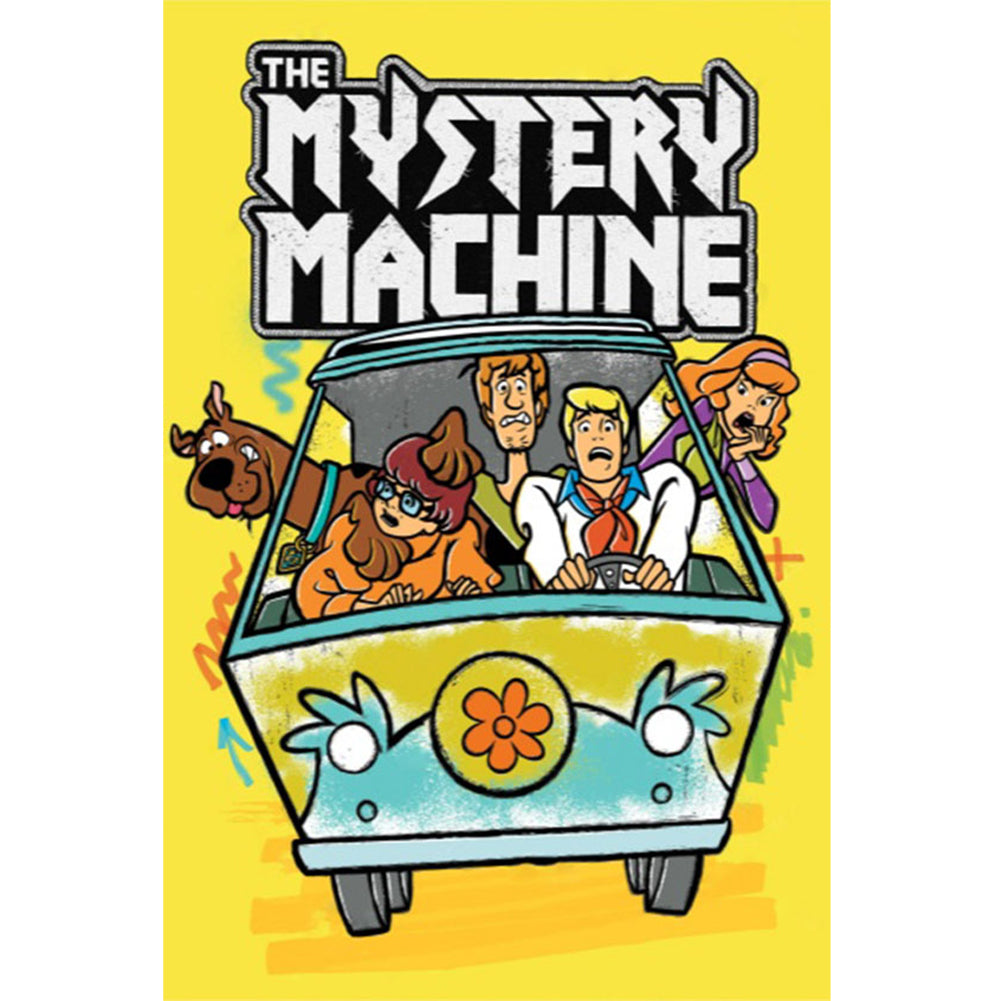 Mystery Machine - Full Square Drill Diamond Painting 40*60CM