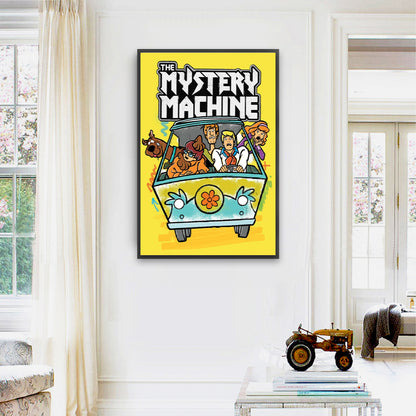 Mystery Machine - Full Square Drill Diamond Painting 40*60CM
