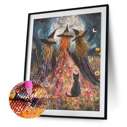 Witch - Full Square Drill Diamond Painting 40*50CM
