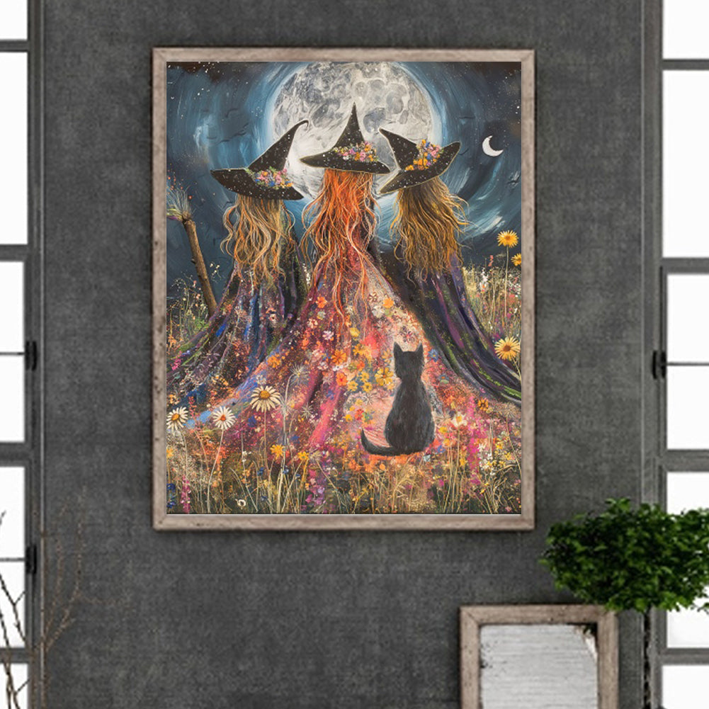 Witch - Full Square Drill Diamond Painting 40*50CM