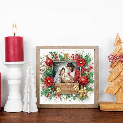 Our Lady Of Nativity - Partial Special-Shaped Drill Diamond Painting 30*30CM