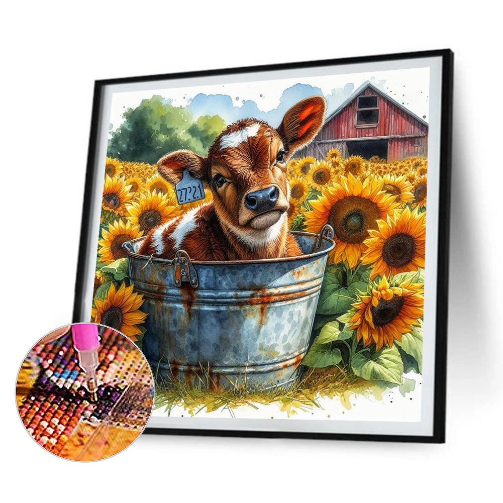 Farm - Full Round Drill Diamond Painting 40*40CM