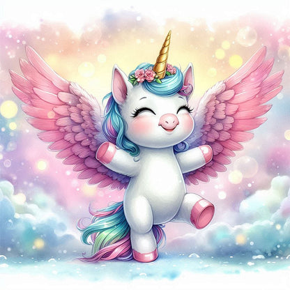 Unicorn - Full Square Drill Diamond Painting 30*30CM