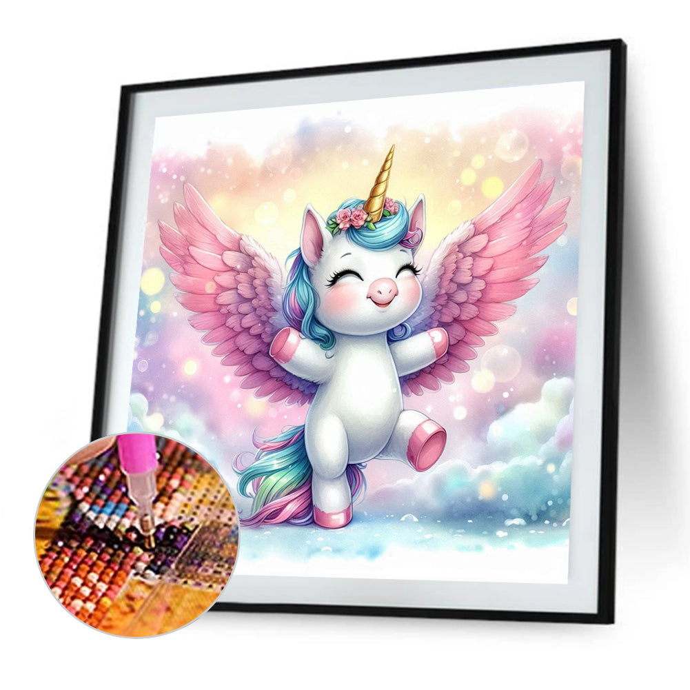 Unicorn - Full Square Drill Diamond Painting 30*30CM