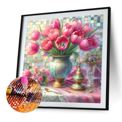Tulip - Full Square Drill Diamond Painting 40*40CM