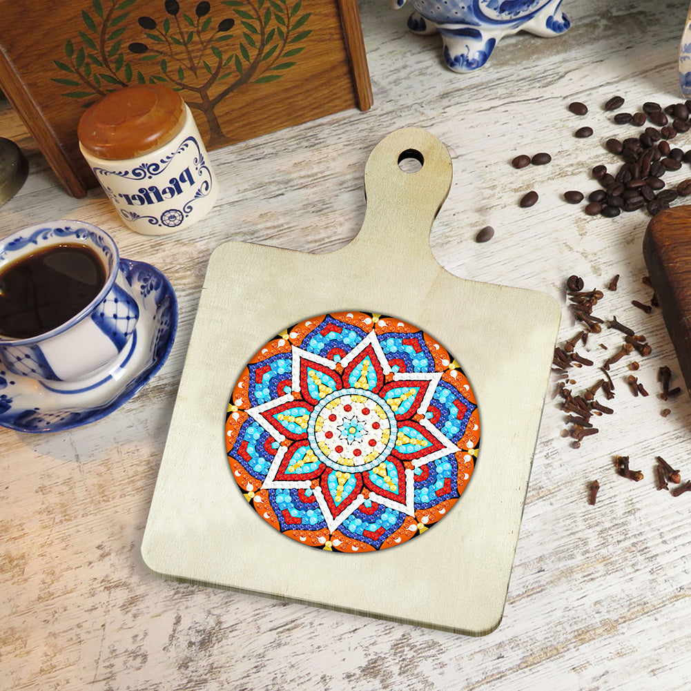 Mandala Diamond Painting Art Place Mats DIY Diamond Dot Kits for Beginners
