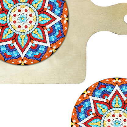 Mandala Diamond Painting Art Place Mats DIY Diamond Dot Kits for Beginners
