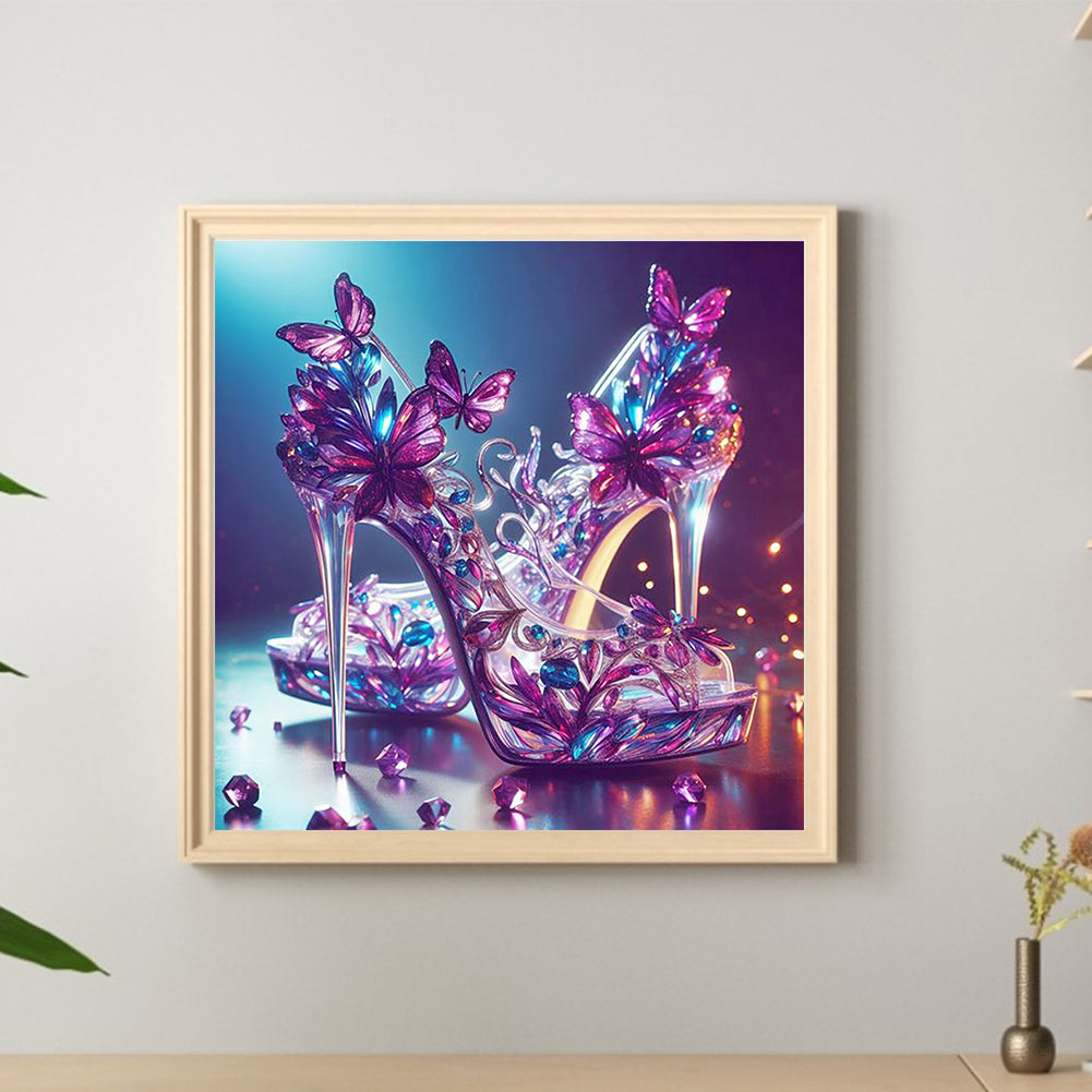 Fantasy High Heels - Full Round Drill Diamond Painting 40*40CM