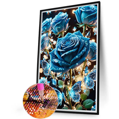 Rose - Full Round Drill Diamond Painting 40*60CM