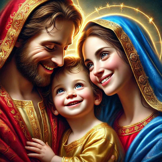 Jesus - Full Round Drill Diamond Painting 40*40CM