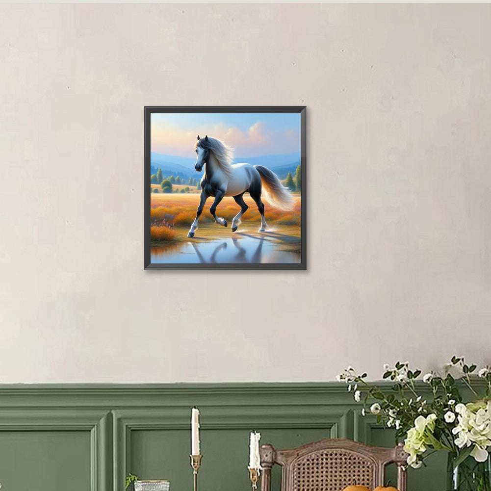 Horse - Full Round Drill Diamond Painting 40*40CM