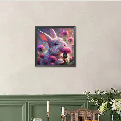 Rabbit - Full Round Drill Diamond Painting 40*40CM