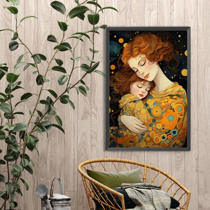 Mother And Child - Full Round Drill Diamond Painting 40*60CM