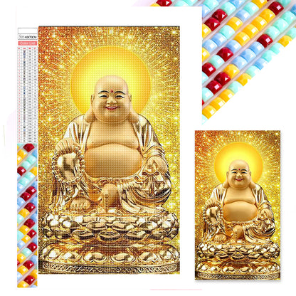 Buddha'S Light - Full Square Drill Diamond Painting 40*70CM