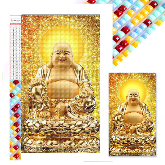 Buddha'S Light - Full Square Drill Diamond Painting 40*70CM