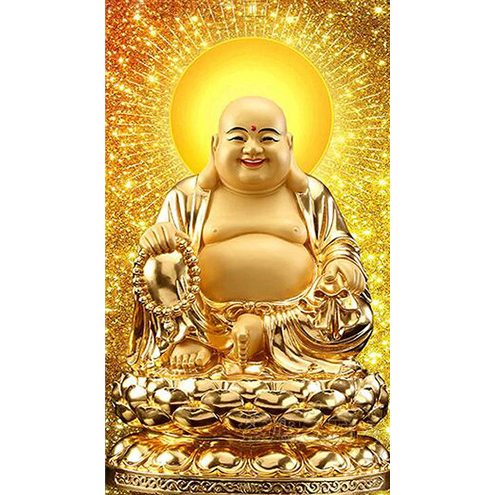 Buddha'S Light - Full Square Drill Diamond Painting 40*70CM