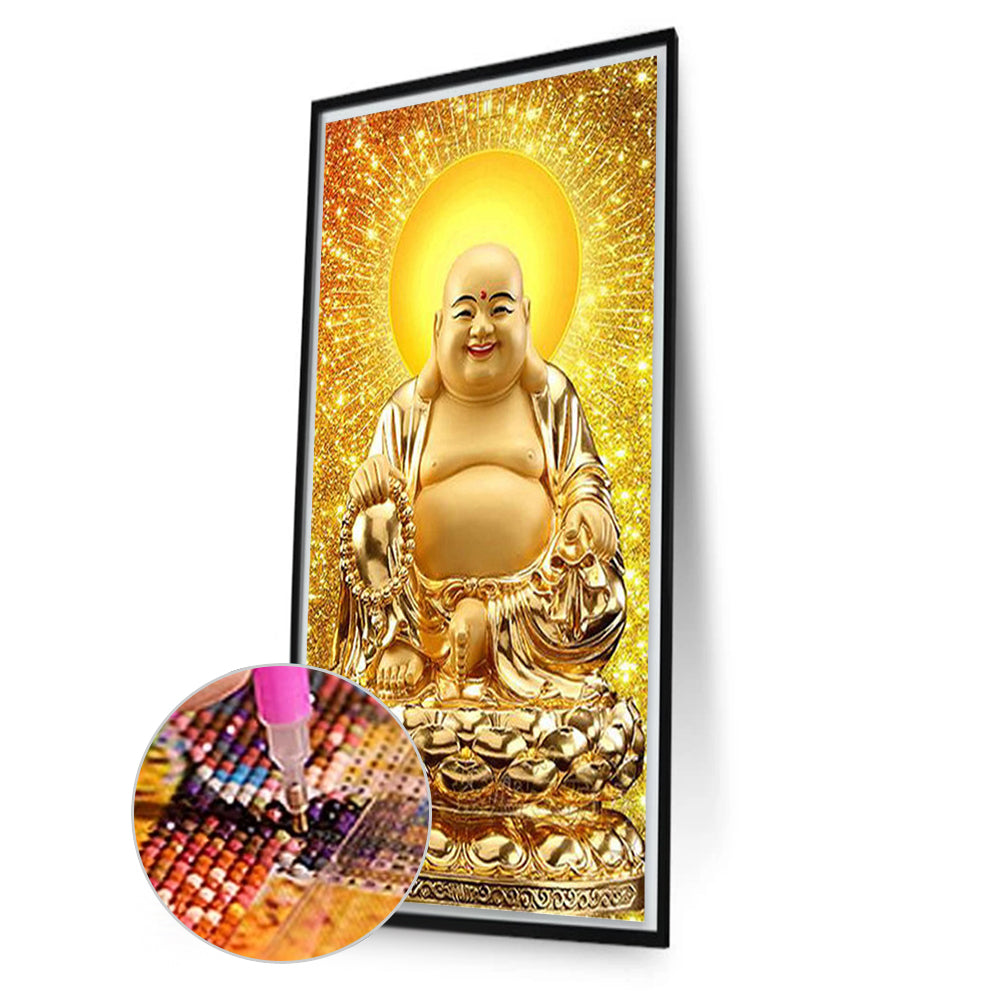 Buddha'S Light - Full Square Drill Diamond Painting 40*70CM