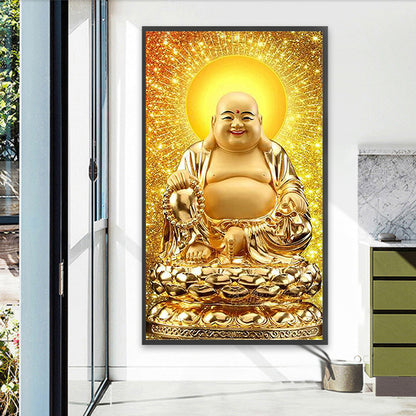 Buddha'S Light - Full Square Drill Diamond Painting 40*70CM