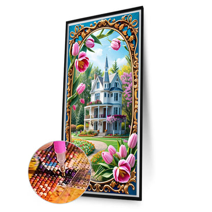 House - Full Square Drill Diamond Painting 40*70CM