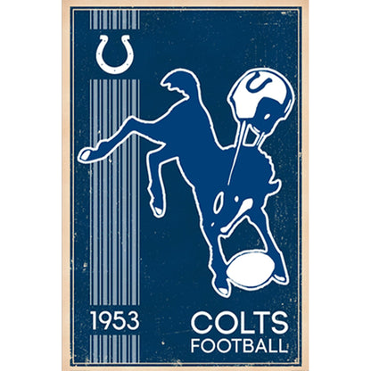 Indianapolis Colts Olive - Full Round Drill Diamond Painting 30*45CM