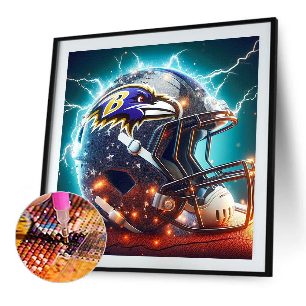 Baltimore Ravens - Full Square Drill Diamond Painting 30*30CM