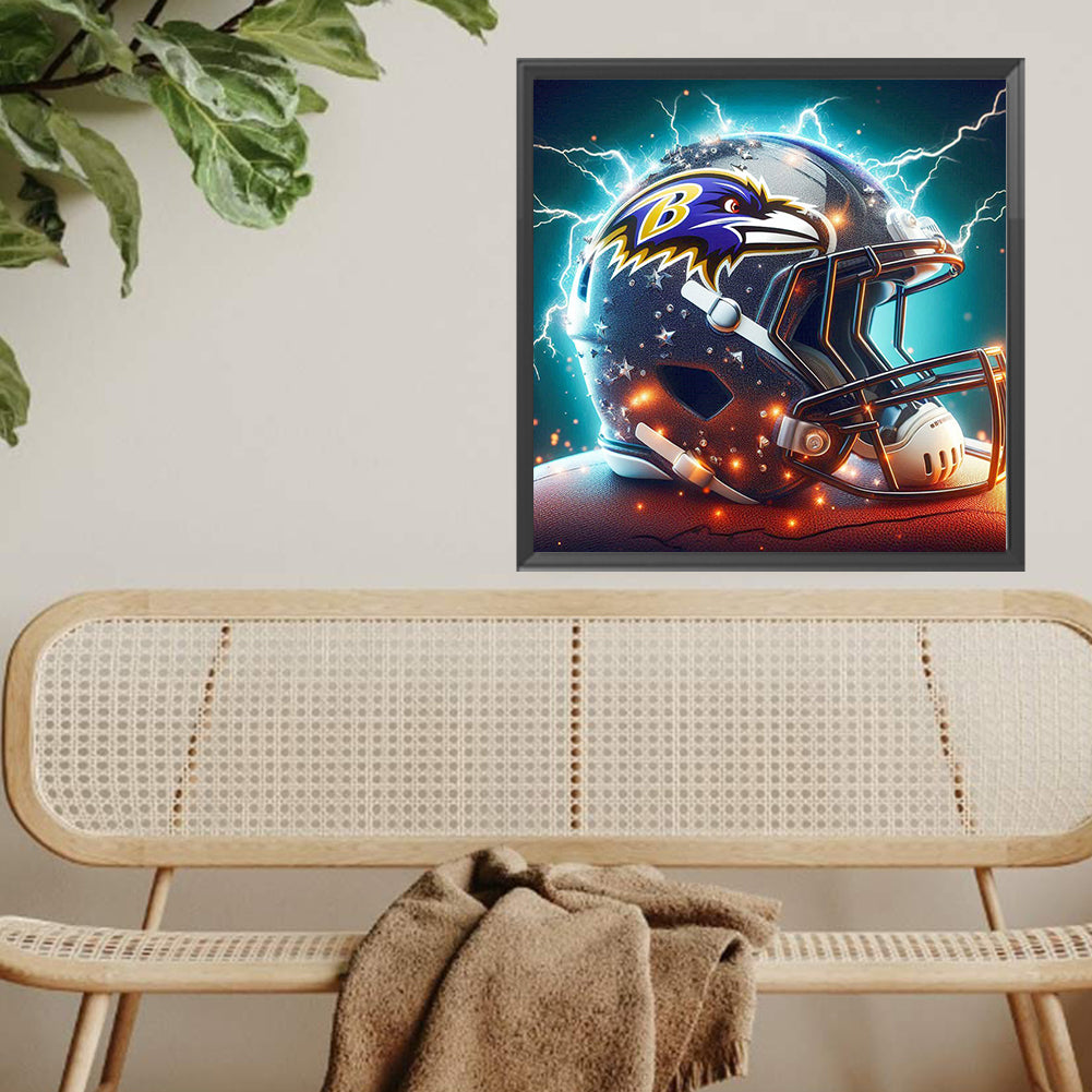 Baltimore Ravens - Full Square Drill Diamond Painting 30*30CM