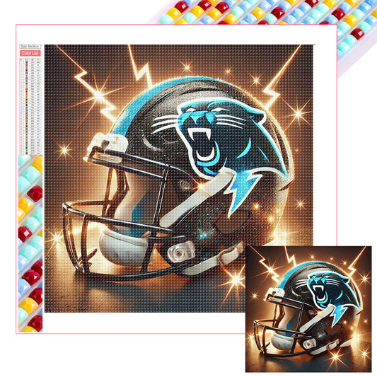 Carolina Panthers - Full Square Drill Diamond Painting 30*30CM