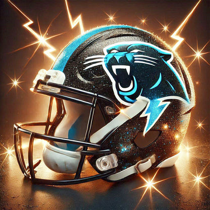 Carolina Panthers - Full Square Drill Diamond Painting 30*30CM