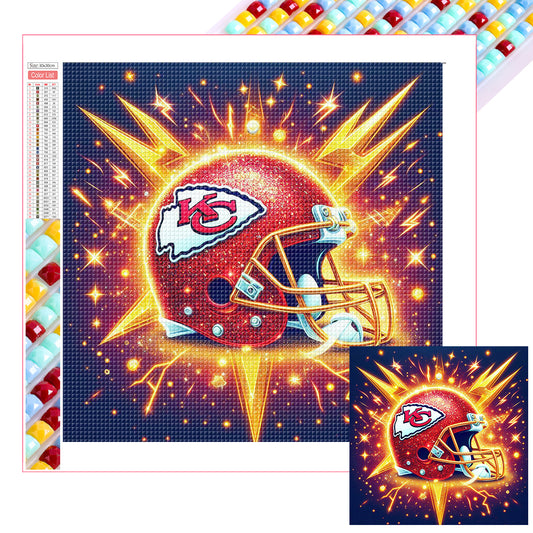 Kansas City Chiefs - Full Square Drill Diamond Painting 30*30CM