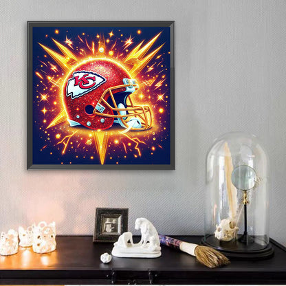 Kansas City Chiefs - Full Square Drill Diamond Painting 30*30CM