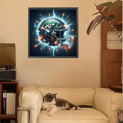 New York Jets - Full Square Drill Diamond Painting 30*30CM