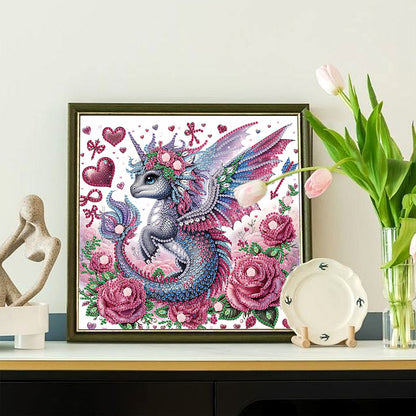 Pterosaur - Special Shaped Drill Diamond Painting 30*30CM