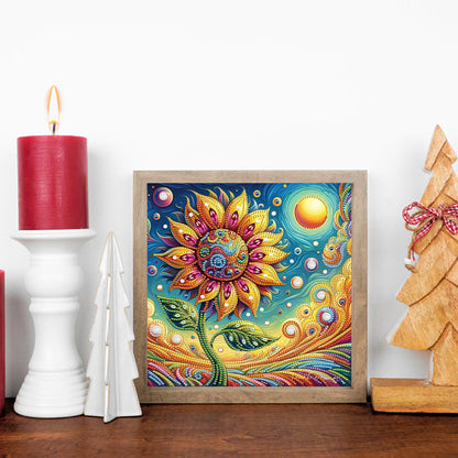 Flower Cluster - Special Shaped Drill Diamond Painting 30*30CM