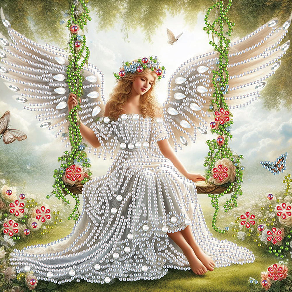 Angel - Special Shaped Drill Diamond Painting 30*30CM