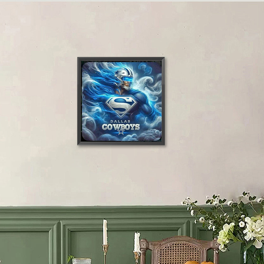 Dallas Cowboys - Full Round Drill Diamond Painting 40*40CM