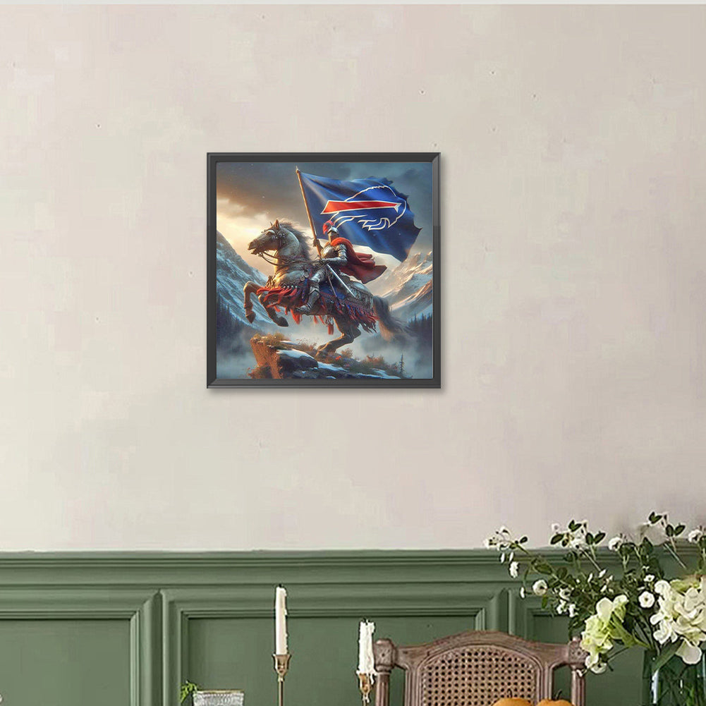 Buffalo Bills - Full Round Drill Diamond Painting 40*40CM