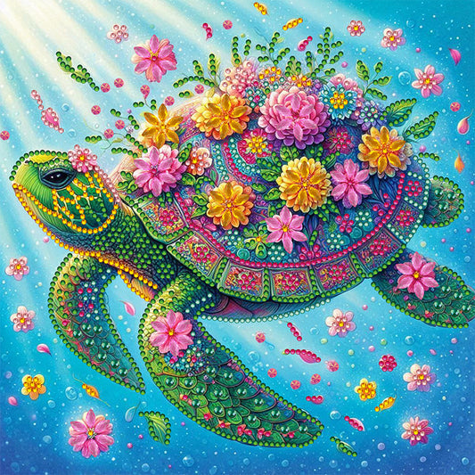 Sea Turtle - Special Shaped Drill Diamond Painting 30*30CM