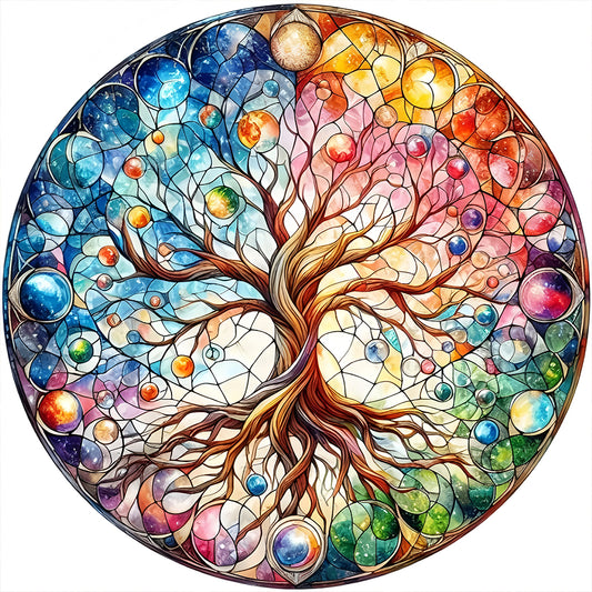 Tree Of Life - Full Round Drill Diamond Painting 40*40CM