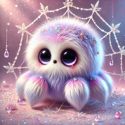 Little Spider - Full Round Drill Diamond Painting 30*30CM