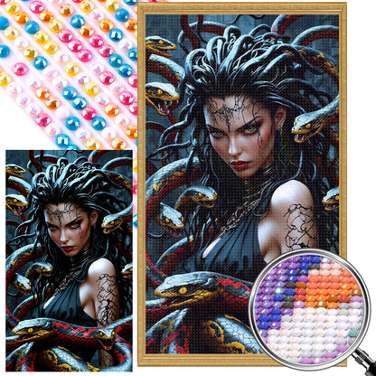 Medusa - Full AB Round Drill Diamond Painting 40*70CM